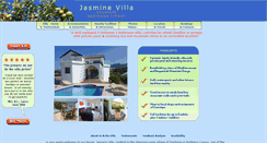 Desktop Screenshot of jasminevillacyprus.co.uk